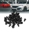Honda Bumper 50 x Nylon Rivet Fastener Clips 9mm