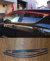 Toyota C-HR Steel Sill Trims 6PCS Window Upper Frame Cover Trim (2016-2023)