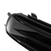 Audi Q5 S-Line Gloss Black Front Bumper Fog Light Grille Lower Cover (2018-2020)