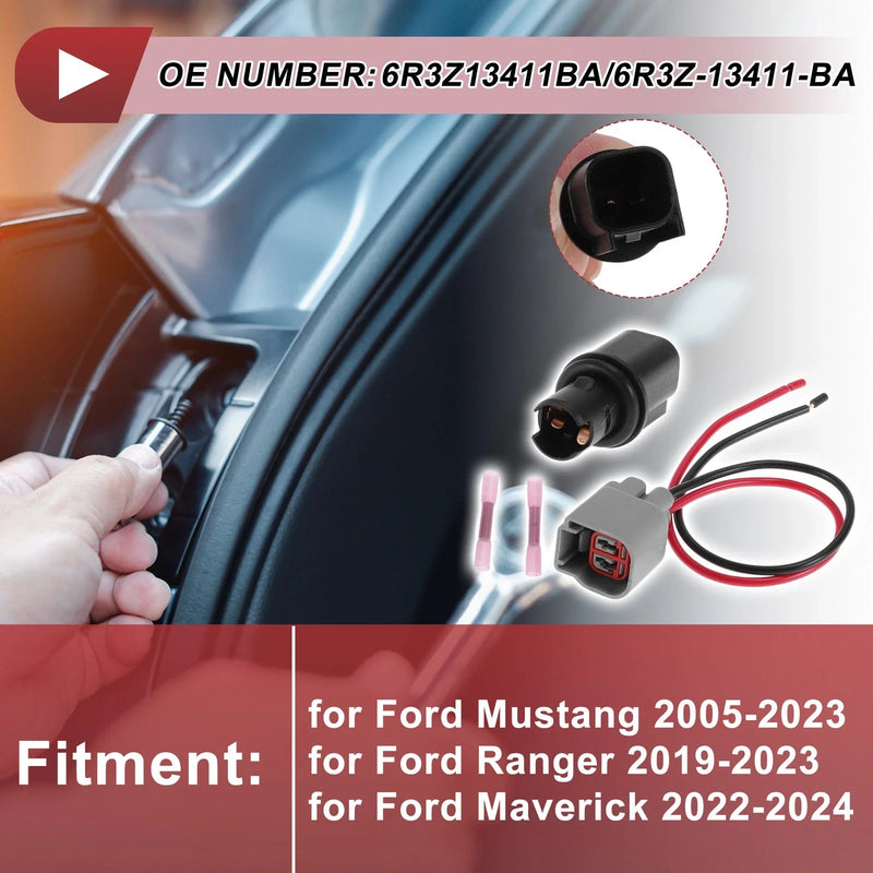 Ford Mustang Side Marker Light Socket Wiring (2005-2014)