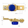 Car / Motorcycle 2x 80A Master Disconnect Isolator Terminal Cut Off Switch