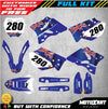Yamaha YZ 250 Aussie Style Decal Kit (2008-2010)