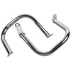 Yamaha Vstar Dragstar 400 650 Black/Chrome Engine Guard Crash Bar (97-16)