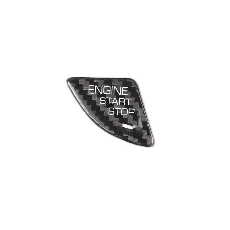 Cadillac ATS Real Carbon Fiber Engine Start Buttons Cover Overlay Trim Fit