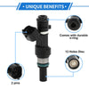 NISSAN Note Hatchback E12 1.2 (2013) Black Fuel Injector 1 Pc