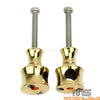 Harley Dyna Softail Sportster 1" Brass Handlebar Riser