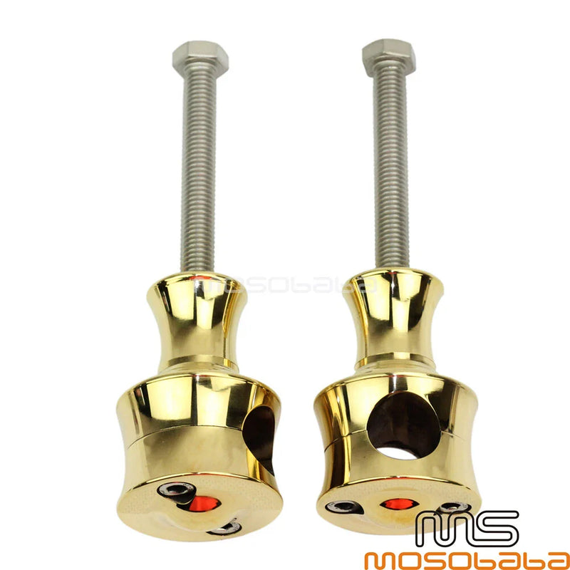 Harley Dyna Softail Sportster 1" Brass Handlebar Riser