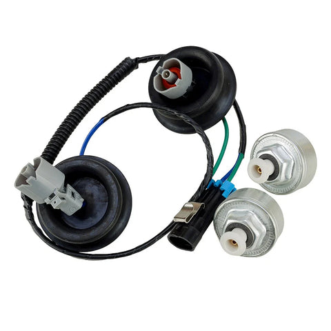 Chevrolet Silverado, Suburban, GMC Dual Knock Sensors + Wire Harness (2007-2014)