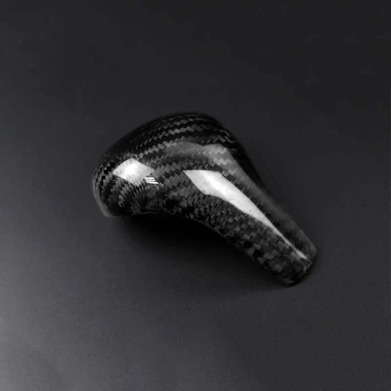 Audi A4 2009-2012 Real Carbon Fiber Gear Shift Knob Head Caps Cover Trim