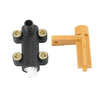 Ford F250 F350 F450 F550 Fuel Bowl Water Separator Drain Valve Set (1999-2003)