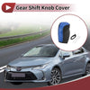 Toyota Corolla 1 Pc Gear Shift Knob Cover Blue Faux Leather (2014–2018)