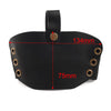 Motorcycle - Black Leather Shifter Cover Boot Protector