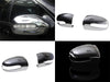 Mercedes Benz W203 W211 Chrome Mirror Covers (2000-2006)