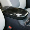 Toyota RAV4 Carbon Fiber ABS Armrest Box Decor Cover Trim (2019–2023)