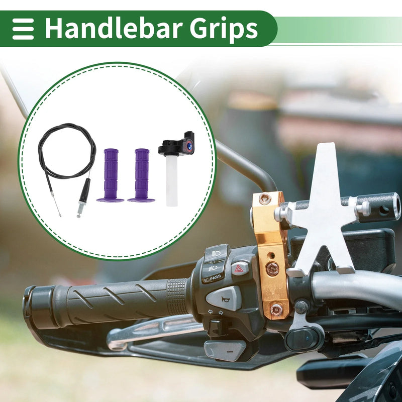 Generic Motorcycle Grips / 7/8" 22mm / Motorcycle Hand Grips