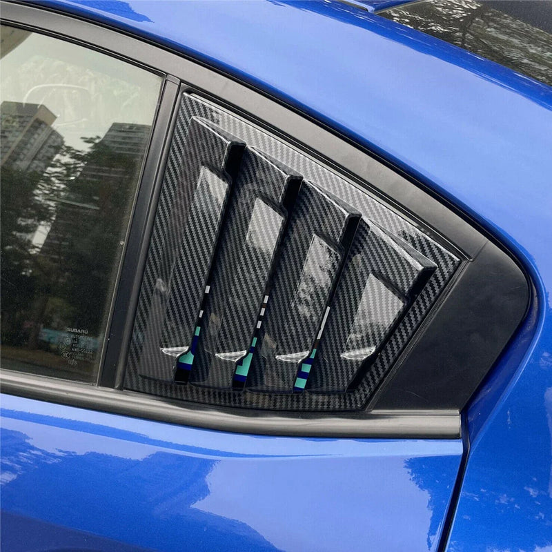 Subaru WRX STi Rear Window Louver Shutter Covers (2015-2020)