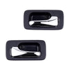 Interior Inside Door Handle Grab Chrome L+R Fits Honda Accord 4D SED 1990-93 D05