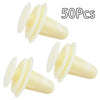 Toyota Mazda Isuzu 50 x White Door Panel Clips