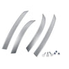 BMW E60 E61 4 x Silver Door Arm Grip Handle Covers (2004-2006)