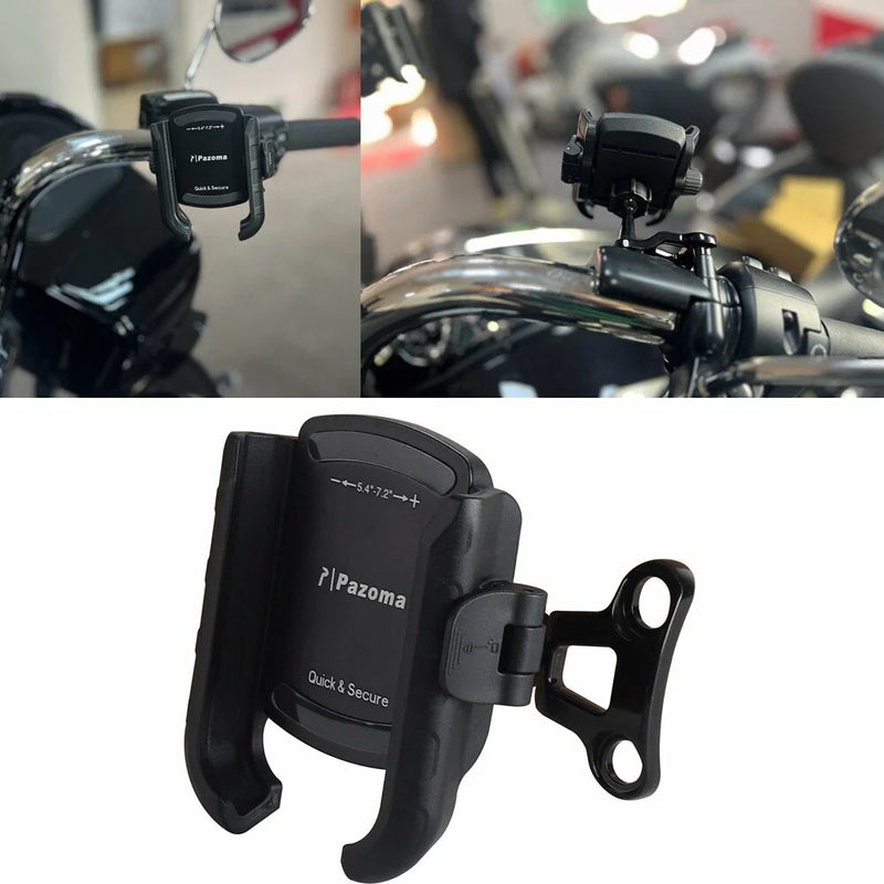Harley Road Glide Special FLTRXS Handlebar Mount Phone Carrier (15-23)