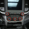 Dodge Ram 1500 Air Conditioning Button Cover Trim (2018-2020)