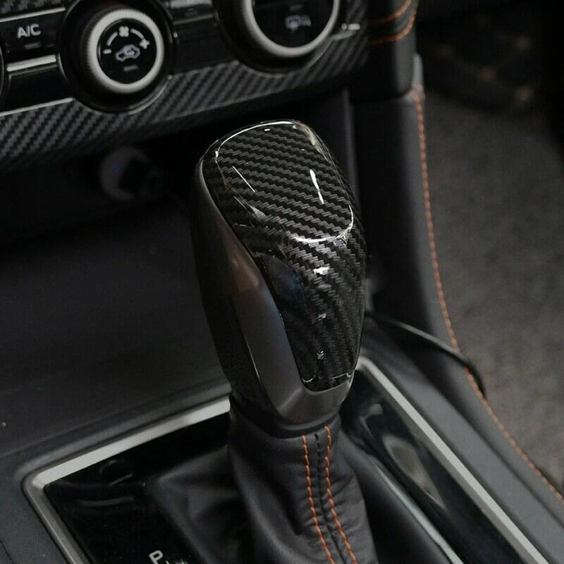 Subaru Forester and Impreza Carbon Fiber Gear Shift Knob Cover