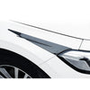 Honda Civic Carbon Fiber Headlight Eyelid Trim (2022-2023)