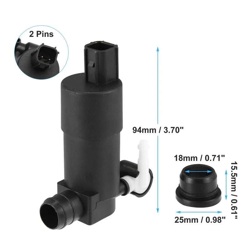 Ford Focus Windshield Washer Pump (2012-2014)