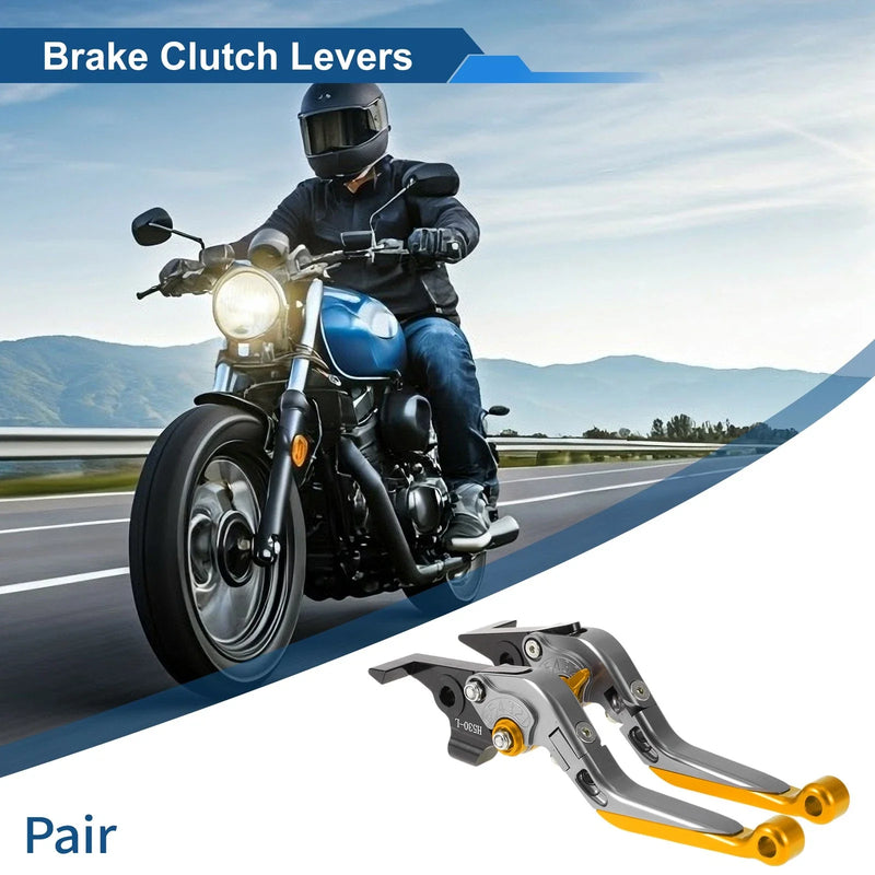 Yamaha TMAX560 Titanium 2 x Adjustable Short Long Brake Clutch Levers