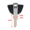 BMW G310GS, G310R, GT, F700, F800GS, C650 Uncut Blank Blade Key Blue