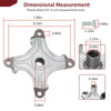 Polaris Hawkeye 300 / Sportsman 300 / 400 Rear Hub (2006-2011)