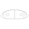 Nissan Caravan E25 Disc Brake Pad Set (2001 - 2012)