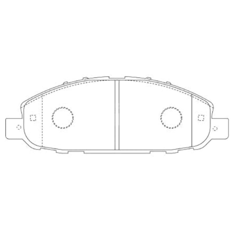 Nissan Caravan E25 Disc Brake Pad Set (2001 - 2012)
