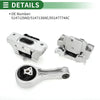 Dodge Grand Caravan Engine Motor Trans Mount Set (2008-2010)