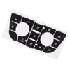 Opel Astra J A/C Button Repair Decal Set (2009-2015)