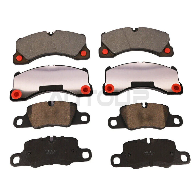 Front & Rear Brake Pad Set 4-Wheel Fits Porsche Panamera (2010-2020)