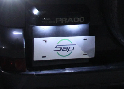 Toyota Landcruiser Prado 120 / 150 Series White LED Number Plate Lights