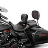 Harley CVO Road Street Glide Driver & Passenger Seats with Backrest (09-23)