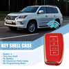 Lexus RX450h 2016-2020 - Red Silicone Key Fob Case Cover