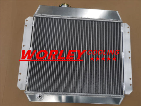 Chevrolet Styleline Special / Deluxe 62mm 3 Row Aluminum Radiator (1949-1952)