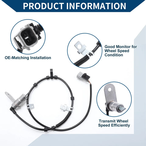 Dodge Ram 1500 ABS Wheel Speed Sensor