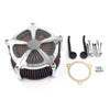 Harley Touring Electra Street Glide Road King CNC Chrome Air Cleaner (08-16)