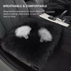 Black Chair - AU Stock Genuine Sheepskin Car Seat Covers 18"x18" (2018-2023)