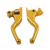 Harley Street Bob FXBB Softail 114 Gold Brake Clutch Levers 5.9" (15-22)