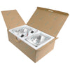 Navara D21 86-97 2 Lamps Rectangle Crystal H4 60/55w Bright Headlight Kit