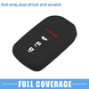 Honda Accord EX EXL EX-L (2013-2018) -  Black Smart Key Fob Cover Case