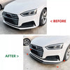 Audi A5 S5 Sline Bumper Spoiler Lip Splitter (2017-2020)
