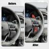 Hyundai Elantra Sport (2017-2019) Aluminum Red Steering Wheel Paddle Set