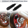 Motorcycle 0.73" Aluminum Alloy Plastic Motorcycle Slider Frame 2 Pcs