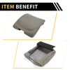 Dodge Ram Center Console Armrest Cover Microfiber Leather Grey